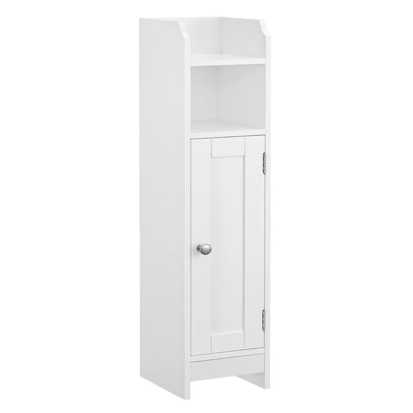 Usajoyen Small Bathroom Storage Corner Floor Cabinet with Door