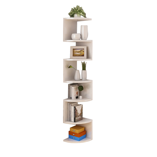 Usajoyen 5-Tier Wall-Mounted Corner Shelf