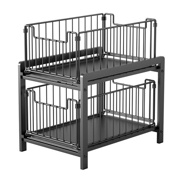 Usajoyen 2-Tier Pull-Out Cabinet Organizer