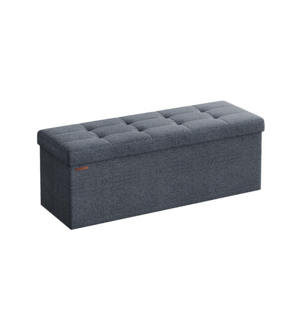 Usajoyen MAZIE Collection 30″ Folding Storage Ottoman Bench