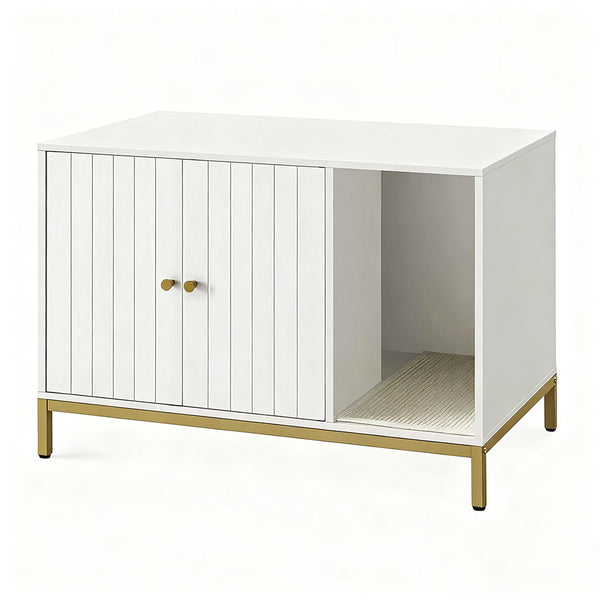 Usajoyen Modern Cat Litter Box Furniture Hidden