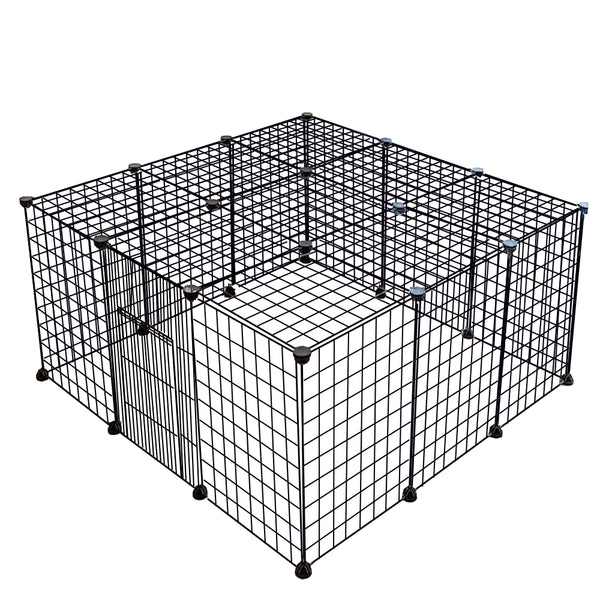 Usajoyen DIY Pet Playpen with Cable Ties
