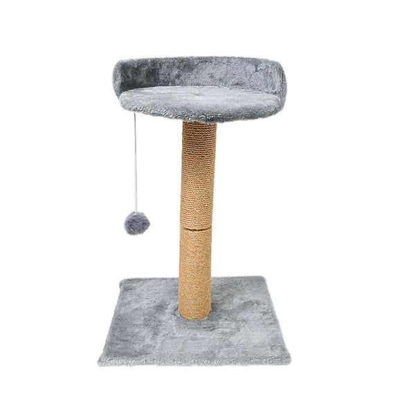 Usajoyen 27.9-Inch Cat Scratcher with 15.7 x 11.8 Inches Plush Perch