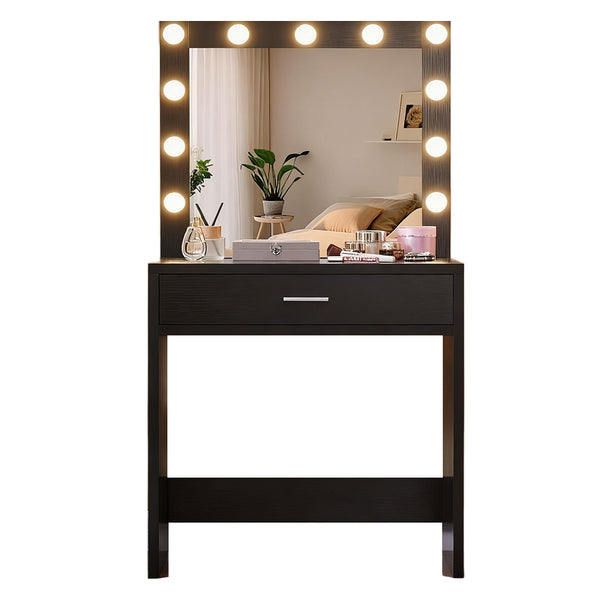 Usajoyen Vanity Desk with Mirror and Lights