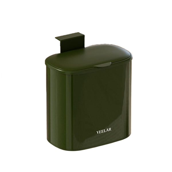 Usajoyen 2.4-Gallon Hanging Trash Can with Lid