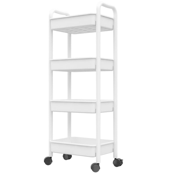 Usajoyen Floor-standing multi-level wheeled trolley storage rack