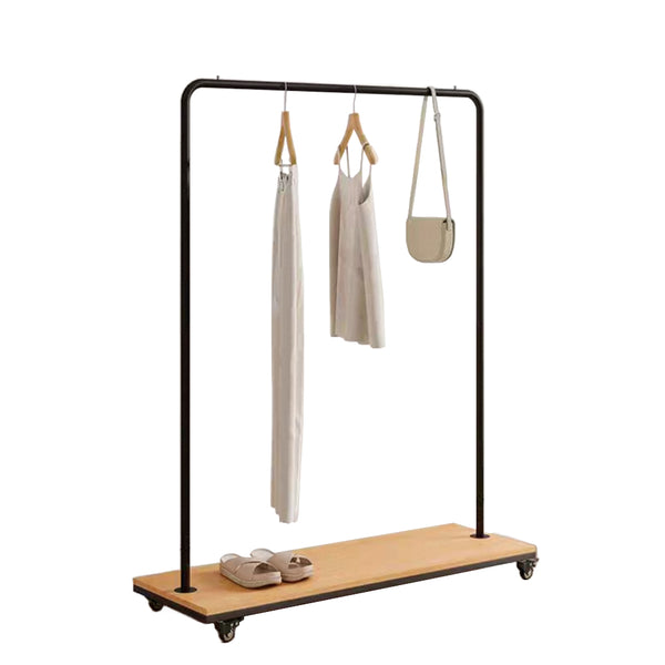 Usajoyen Heavy Duty Rolling Clothing Rack with Shelf