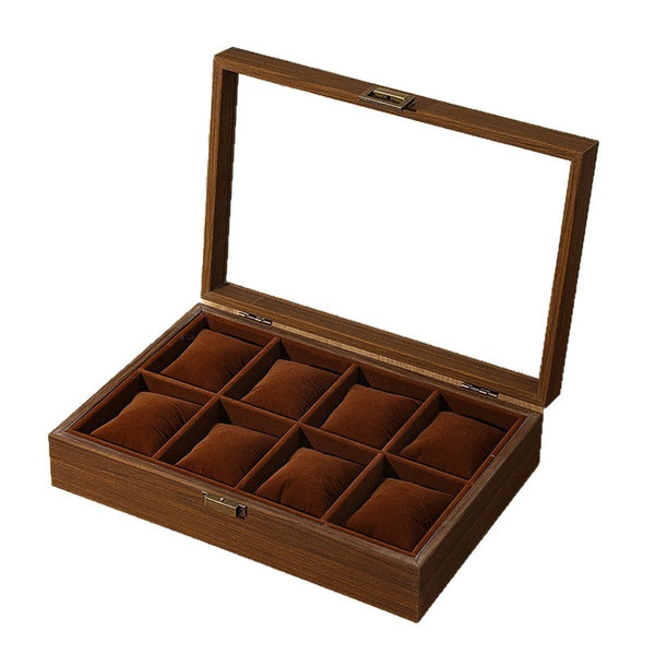Usajoyen 12-Slot Wooden Watch Box