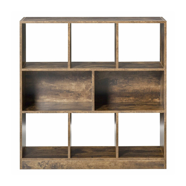 Usajoyen Bookcase with 8 Open Compartments