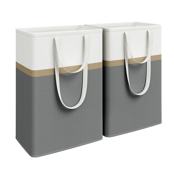 Usajoyen Set of 2 Foldable Laundry Hampers 19.8 Gal