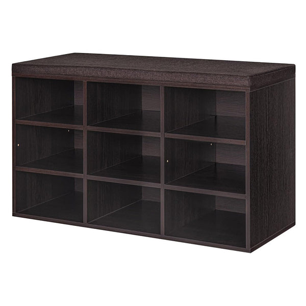 Usajoyen Shoe Bench with 9 Compartments