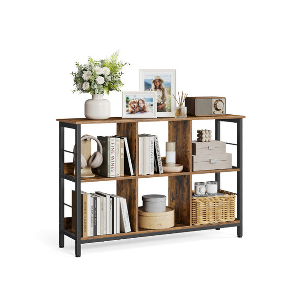 Usajoyen Bookshelf with 6 Storage Cubes