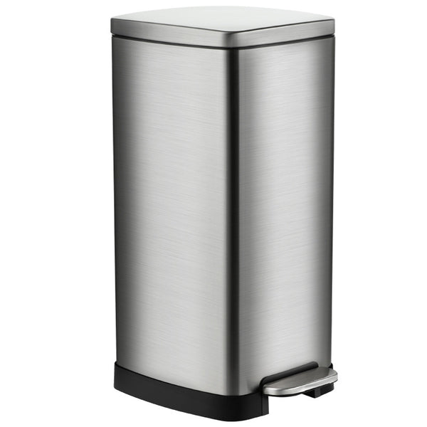 Usajoyen 13-Gallon Stainless Steel Trash Can