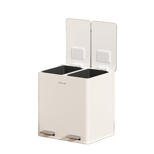 Usajoyen 2 x 8 Gallon (2 x 30 L) Trash Can for Kitchen
