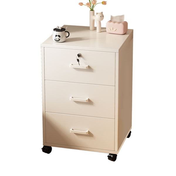 Usajoyen Pre-Assembled Except Wheels and Handles, Office Filing Cabinet with Lock